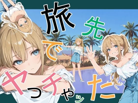 【エロ漫画フル】d_760881 | 旅先でやっちゃった | かまあげ館(金髪)
