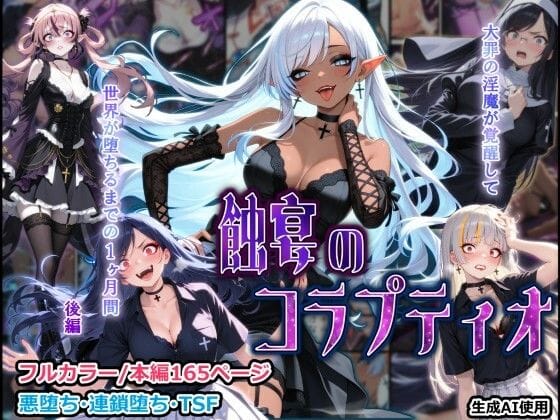 【エロ漫画フル】d_771013 | 蝕宴のコラプティオ 大罪の淫魔が覚醒して世界が堕ちるまでの1ヶ月間・後編 | しにもの